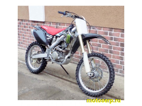 Купить  ====Мотоцикл HONDA CRF250R кроссовый 2007г (42,15л,с) НОВЫЙ: коленвал, ЦПГ, сцепление, резина.  (0моточасов) + доп. ком пластика (шт) купить с доставкой по Москве и России, цена, технические характеристики, комплектация фото  - motoserp.ru