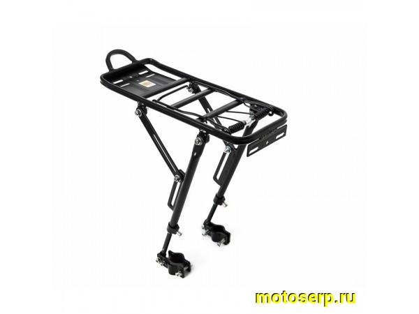 Купить  Багажник 26"-28" на перо велосипеда с приж.лапкой (шт) (Бар H-AL 18 (Золотник 3253012 купить с доставкой по Москве и России, цена, технические характеристики, комплектация фото  - motoserp.ru