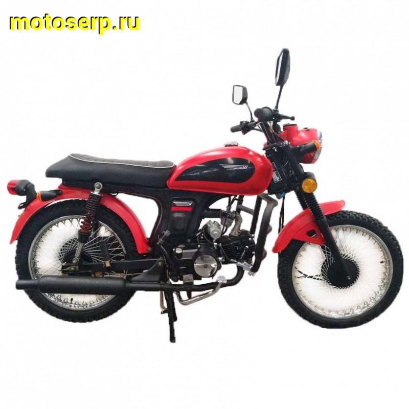 Купить  ====Мопед MM VEGA-50 (Вега 50) 50сс 4Т, Каферейсер, реплика ХОНДА БЕНЛИ 50, колеса 17", 72 спиц на колесе. Бар/Бар (зал) (шт) 01100 (MM купить с доставкой по Москве и России, цена, технические характеристики, комплектация фото  - motoserp.ru