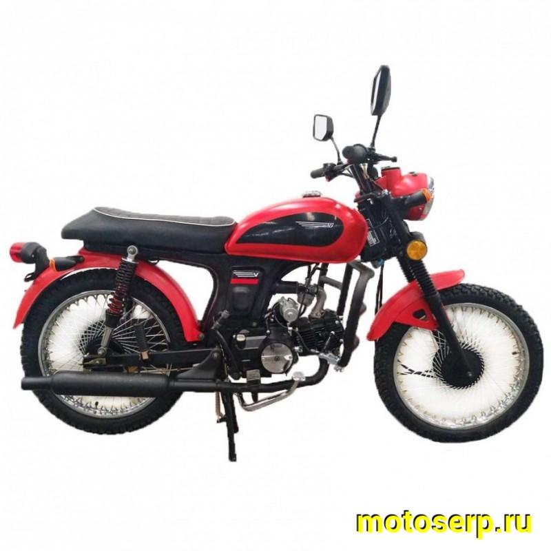 Купить  ====Мопед MM VEGA-50 (Вега 50) 50сс 4Т, Каферейсер, реплика ХОНДА БЕНЛИ 50, колеса 17", 72 спиц на колесе. Бар/Бар (зал) (шт) 01100 (MM купить с доставкой по Москве и России, цена, технические характеристики, комплектация фото  - motoserp.ru
