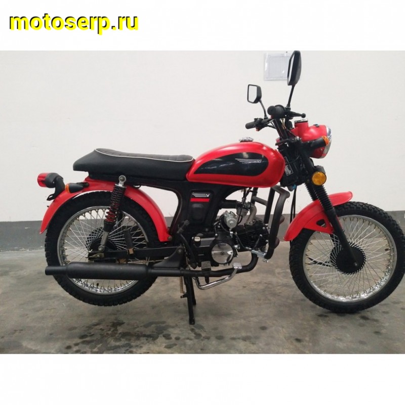 Купить  ====Мопед MM VEGA-50 (Вега 50) 50сс 4Т, Каферейсер, реплика ХОНДА БЕНЛИ 50, колеса 17", 72 спиц на колесе. Бар/Бар (зал) (шт) 01100 (MM купить с доставкой по Москве и России, цена, технические характеристики, комплектация фото  - motoserp.ru