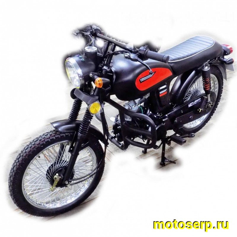 Купить  ====Мопед MM VEGA-50 (Вега 50) 50сс 4Т, Каферейсер, реплика ХОНДА БЕНЛИ 50, колеса 17", 72 спиц на колесе. Бар/Бар (зал) (шт) 01100 (MM купить с доставкой по Москве и России, цена, технические характеристики, комплектация фото  - motoserp.ru