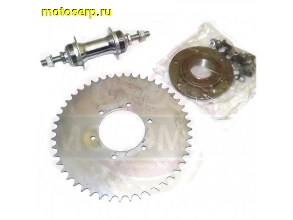 Купить  Муфта обгонная  в сборе (веломотор) (44 зуб.) с венцом + втулка задняя 36шпиц (ком) (MM 92955 купить с доставкой по Москве и России, цена, технические характеристики, комплектация фото  - motoserp.ru