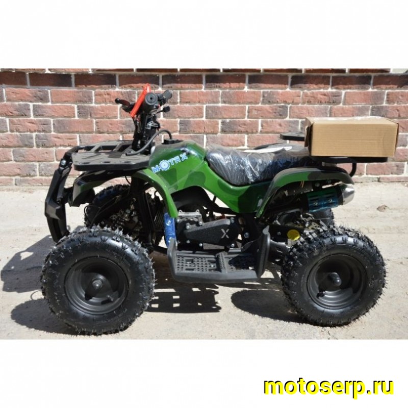 Купить  ====. 50cc Квадроцикл Минивездеход Motax X16 (Мотакс) ATV50 утилит.детск. 4-7 лет, 2тактн 50cc детск, ручной стартер, 2 глушит (зал) (шт)   купить с доставкой по Москве и России, цена, технические характеристики, комплектация фото  - motoserp.ru