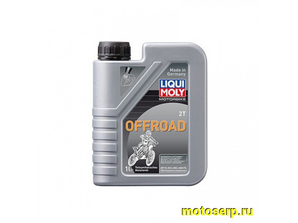 Купить  Масло LiquiMoly 2Т Motorbike 2T Offroad п/синт. для мотоциклов 1л (шт) (LM 3065 купить с доставкой по Москве и России, цена, технические характеристики, комплектация фото  - motoserp.ru