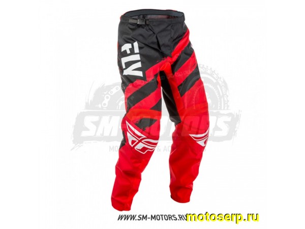 Купить  ====Штаны для мотокросса FLY RACING F-16 красные/черные (2018)  30 р-р (шт)  (SM 714-4914 купить с доставкой по Москве и России, цена, технические характеристики, комплектация фото  - motoserp.ru