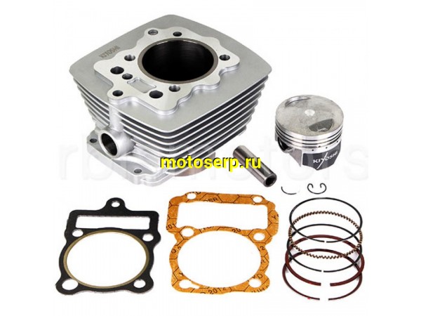 Купить  ====ЦПГ, поршневая группа 167FMM  250cc (D67; p-16; h-80; L-112) CG250 LIFAN KIYOSHI (TW) (шт) (0 купить с доставкой по Москве и России, цена, технические характеристики, комплектация фото  - motoserp.ru
