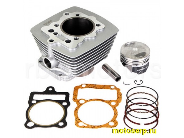 Купить  ====ЦПГ, поршневая группа 167FMM  250cc (D67; p-16; h-80; L-112) CG250 LIFAN KIYOSHI (TW) (шт) (0 купить с доставкой по Москве и России, цена, технические характеристики, комплектация фото  - motoserp.ru