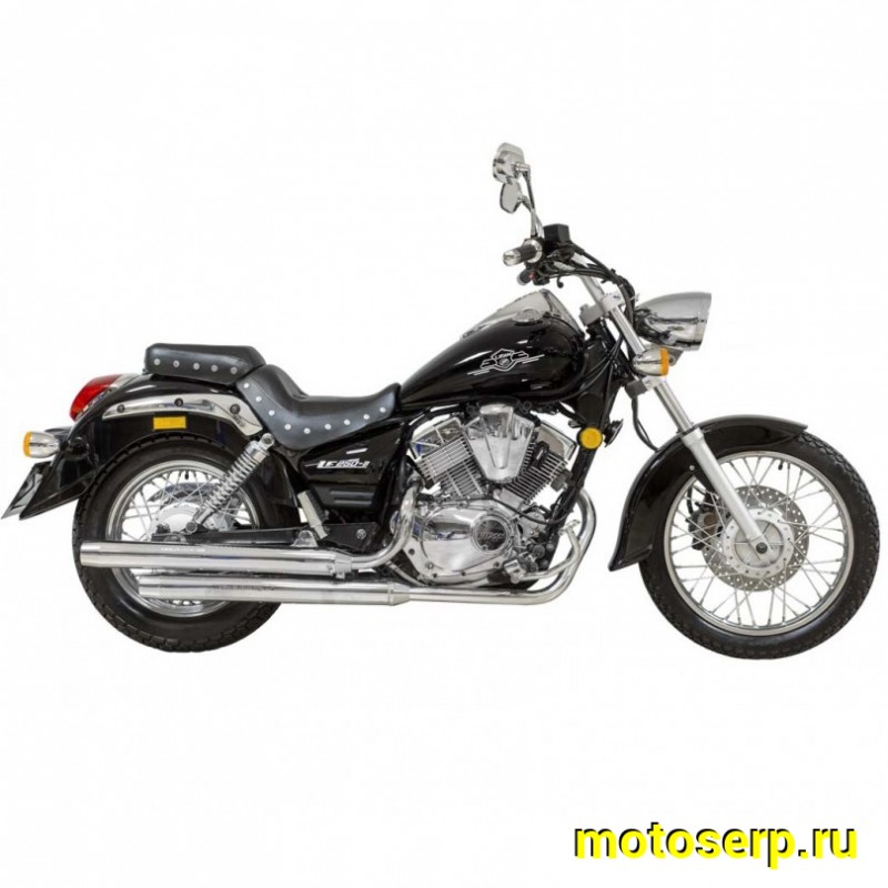 Купить  ====Мотоцикл LIFAN LF250-B (Лифан 250-B) Чоппер,250 сс, 4-такт, карбюр., возд.охл., 5 пер., кол.18"/15" (шт) купить с доставкой по Москве и России, цена, технические характеристики, комплектация фото  - motoserp.ru