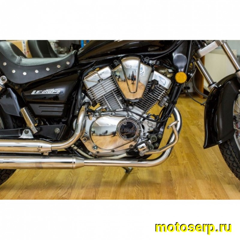 Купить  ====Мотоцикл LIFAN LF250-B (Лифан 250-B) Чоппер,250 сс, 4-такт, карбюр., возд.охл., 5 пер., кол.18"/15" (шт) купить с доставкой по Москве и России, цена, технические характеристики, комплектация фото  - motoserp.ru