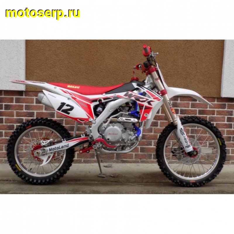 Купить  ====Кросс Мотоцикл Motoland КРОСС 450 WRX450 NC (спорт), 21/18, ФАРА В КОМПЛ. 450сс,ZS194MQ,6 ск.,жидк.охл, FAST ACE, алюм. рама,  диск (шт) (ML 9538 купить с доставкой по Москве и России, цена, технические характеристики, комплектация фото  - motoserp.ru