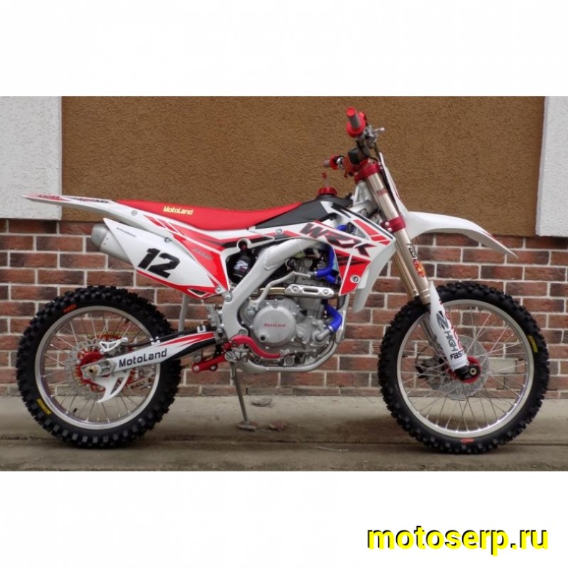 Купить  ====Кросс Мотоцикл Motoland КРОСС 450 WRX450 NC (спорт), 21/18, ФАРА В КОМПЛ. 450сс,ZS194MQ,6 ск.,жидк.охл, FAST ACE, алюм. рама,  диск (шт) (ML 9538 купить с доставкой по Москве и России, цена, технические характеристики, комплектация фото  - motoserp.ru