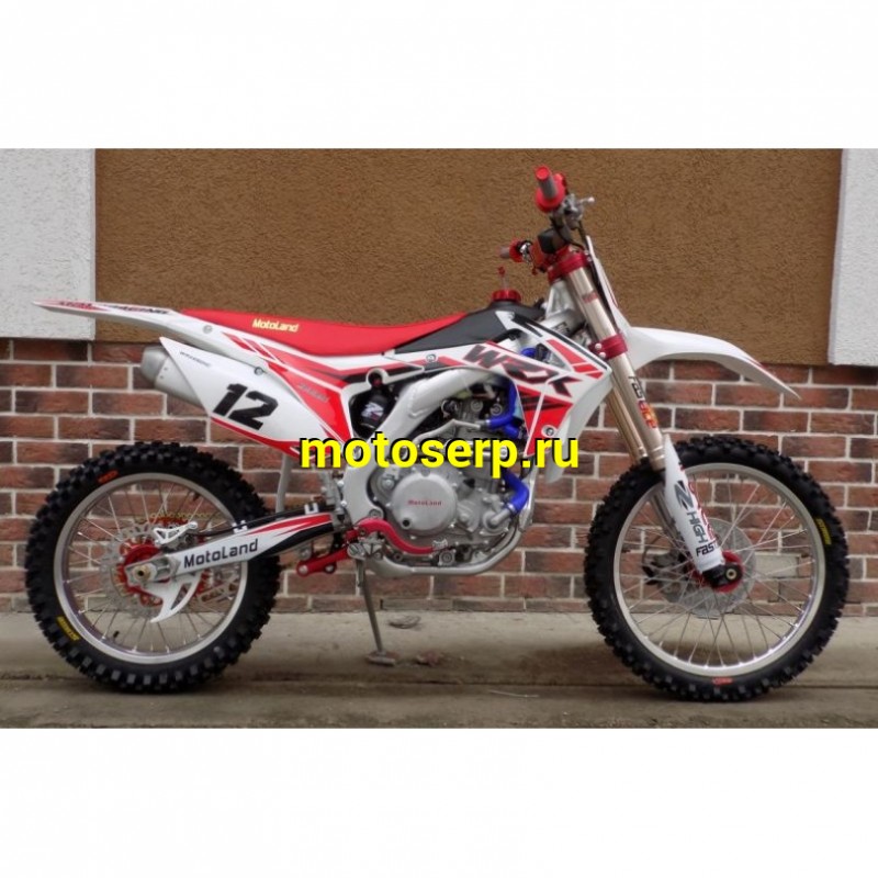 Купить  ====Кросс Мотоцикл Motoland КРОСС 450 WRX450 NC (спорт), 21/18, ФАРА В КОМПЛ. 450сс,ZS194MQ,6 ск.,жидк.охл, FAST ACE, алюм. рама,  диск (шт) (ML 9538 купить с доставкой по Москве и России, цена, технические характеристики, комплектация фото  - motoserp.ru