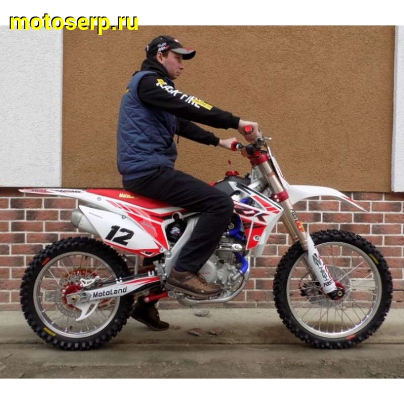 Купить  ====Кросс Мотоцикл Motoland КРОСС 450 WRX450 NC (спорт), 21/18, ФАРА В КОМПЛ. 450сс,ZS194MQ,6 ск.,жидк.охл, FAST ACE, алюм. рама,  диск (шт) (ML 9538 купить с доставкой по Москве и России, цена, технические характеристики, комплектация фото  - motoserp.ru