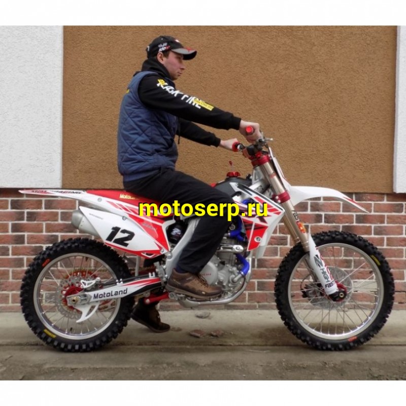 Купить  ====Кросс Мотоцикл Motoland КРОСС 450 WRX450 NC (спорт), 21/18, ФАРА В КОМПЛ. 450сс,ZS194MQ,6 ск.,жидк.охл, FAST ACE, алюм. рама,  диск (шт) (ML 9538 купить с доставкой по Москве и России, цена, технические характеристики, комплектация фото  - motoserp.ru