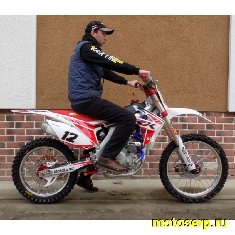 Купить  ====Кросс Мотоцикл Motoland КРОСС 450 WRX450 NC (спорт), 21/18, ФАРА В КОМПЛ. 450сс,ZS194MQ,6 ск.,жидк.охл, FAST ACE, алюм. рама,  диск (шт) (ML 9538 купить с доставкой по Москве и России, цена, технические характеристики, комплектация фото  - motoserp.ru