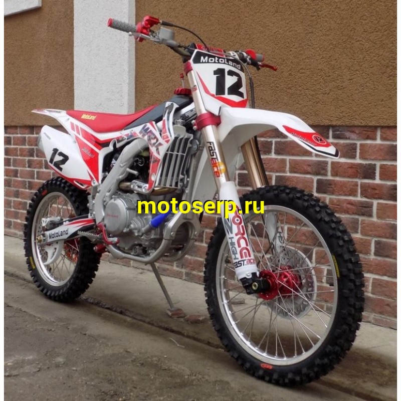 Купить  ====Кросс Мотоцикл Motoland КРОСС 450 WRX450 NC (спорт), 21/18, ФАРА В КОМПЛ. 450сс,ZS194MQ,6 ск.,жидк.охл, FAST ACE, алюм. рама,  диск (шт) (ML 9538 купить с доставкой по Москве и России, цена, технические характеристики, комплектация фото  - motoserp.ru