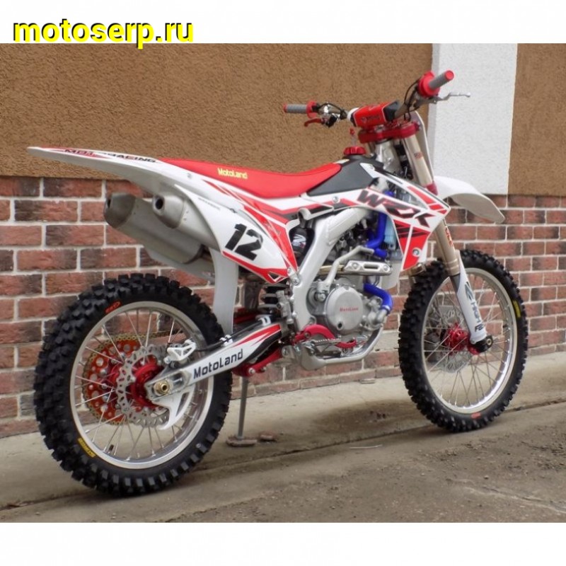 Купить  ====Кросс Мотоцикл Motoland КРОСС 450 WRX450 NC (спорт), 21/18, ФАРА В КОМПЛ. 450сс,ZS194MQ,6 ск.,жидк.охл, FAST ACE, алюм. рама,  диск (шт) (ML 9538 купить с доставкой по Москве и России, цена, технические характеристики, комплектация фото  - motoserp.ru
