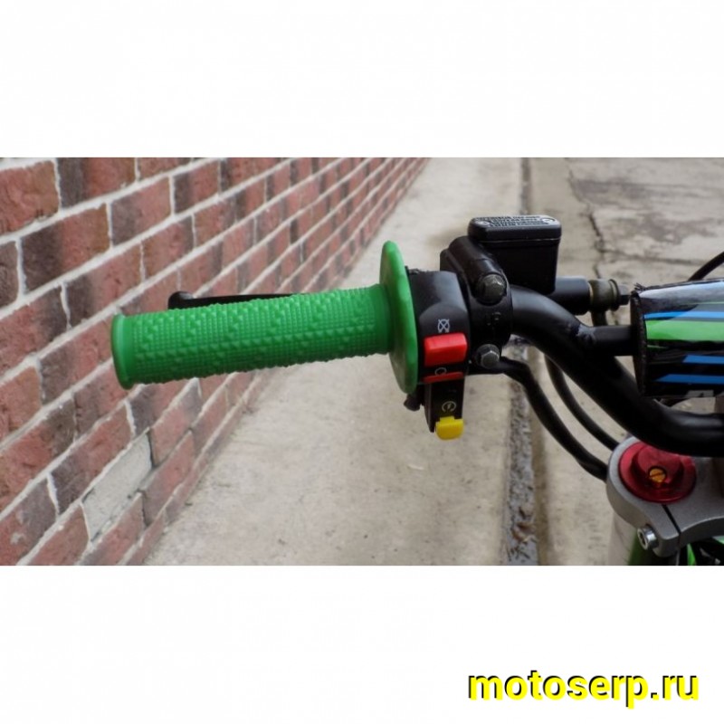 Купить  ====Питбайк Motoland КРОСС CRF 10 (спортинв), 70сс, 4Т,зеленый .возд.охл.,АВТОМАТ, эл-стартер, диск/диск ,12"/10" (шт) (ML 9540  купить с доставкой по Москве и России, цена, технические характеристики, комплектация фото  - motoserp.ru