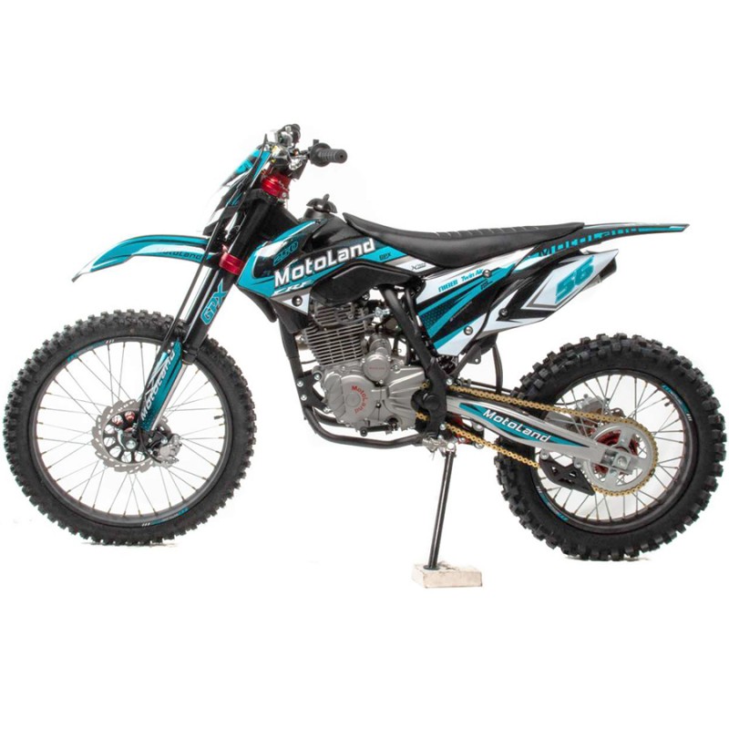 Купить  Мотоцикл Кросс/Эндуро Motoland 250 CRF Выпуск 2023г. (спортинв), 21/18,  250сс, 172FMM, 4 такт.,5 перед.,диск. торм. синий (шт) (ML 19107 (0 купить с доставкой по Москве и России, цена, технические характеристики, комплектация фото  - motoserp.ru