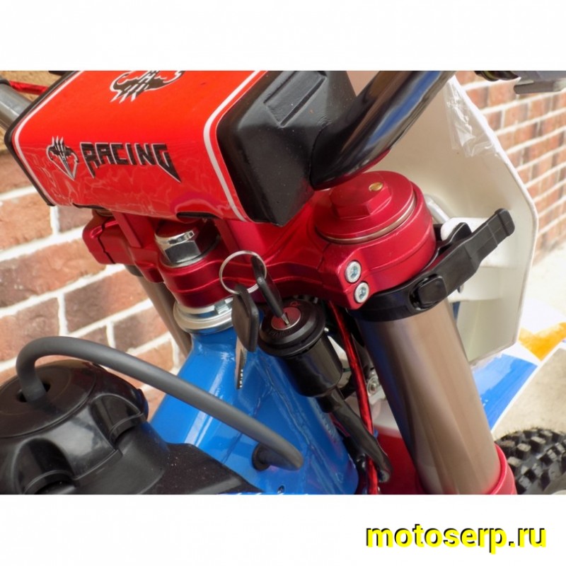 Купить  Мотоцикл Кросс/Эндуро Motoland 250 CRF (спортинв), 21/18,  250сс, 172FMM, 4 такт.,5 перед.,диск. торм. синий (шт) (ML 19107 (0 купить с доставкой по Москве и России, цена, технические характеристики, комплектация фото  - motoserp.ru