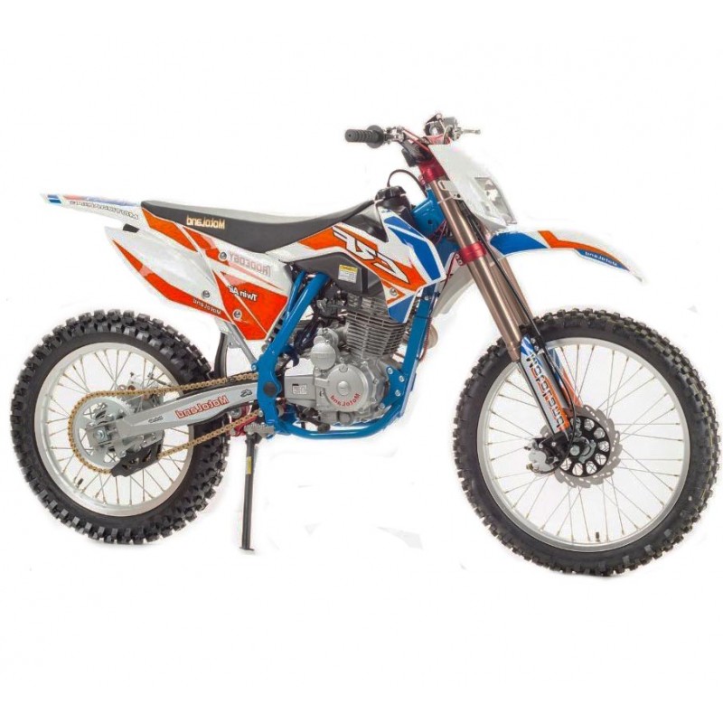 Купить  Мотоцикл Кросс/Эндуро Motoland 250 CRF Выпуск 2023г. (спортинв), 21/18,  250сс, 172FMM, 4 такт.,5 перед.,диск. торм. синий (шт) (ML 19107 (0 купить с доставкой по Москве и России, цена, технические характеристики, комплектация фото  - motoserp.ru