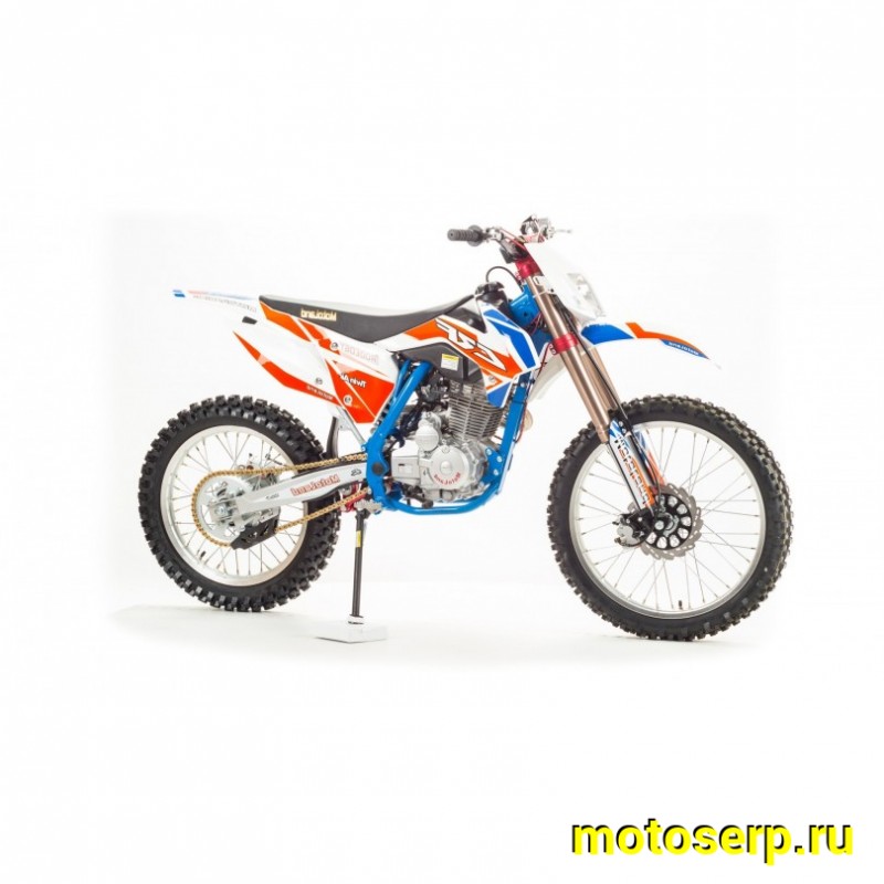 Купить  Мотоцикл Кросс/Эндуро Motoland 250 CRF (спортинв), 21/18,  250сс, 172FMM, 4 такт.,5 перед.,диск. торм. синий (шт) (ML 19107 (0 купить с доставкой по Москве и России, цена, технические характеристики, комплектация фото  - motoserp.ru