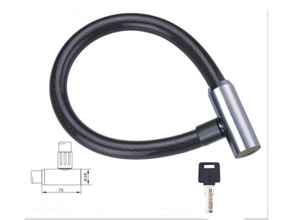 Купить  Замок (трос) противоугонный 20*1000/1500mm Vinca Sport Вело (шт)  (Бар VS 476 (1) купить с доставкой по Москве и России, цена, технические характеристики, комплектация фото  - motoserp.ru