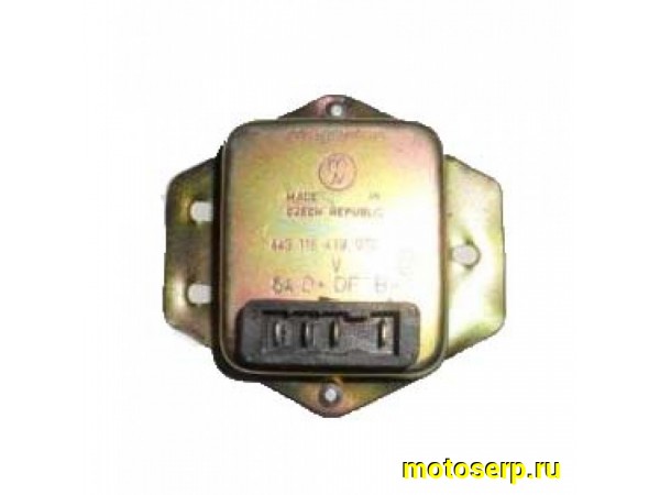 Купить  Реле регулятор ЯВА 12V (Чехия) (шт) (Дан купить с доставкой по Москве и России, цена, технические характеристики, комплектация фото  - motoserp.ru