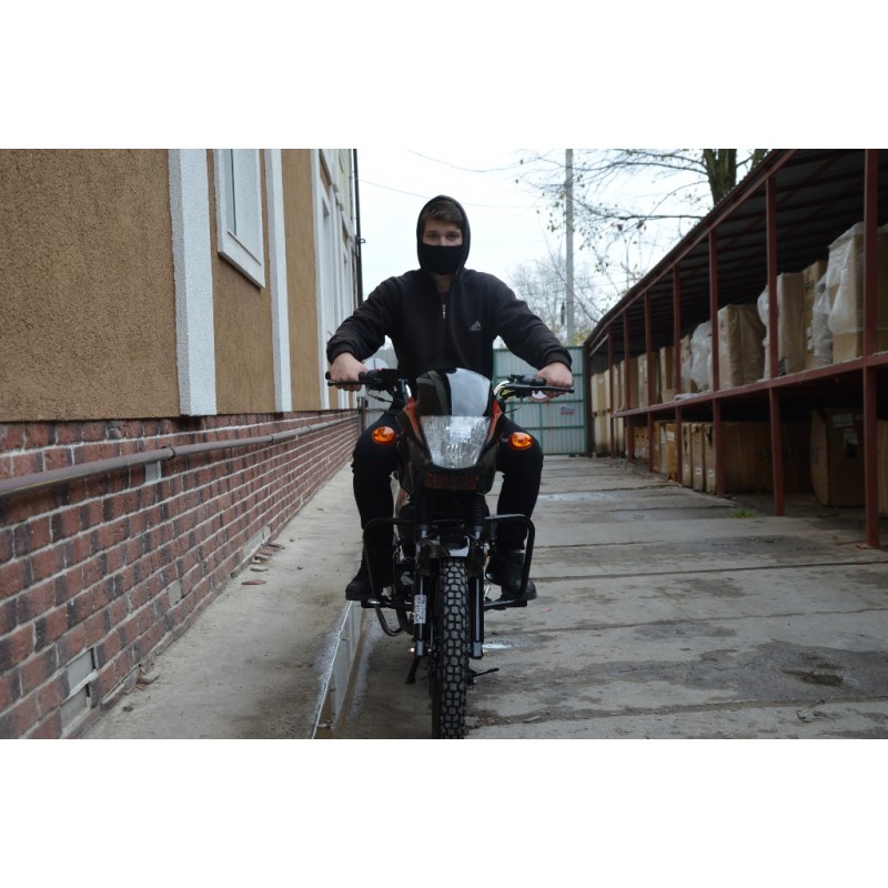 Купить  Мопед MM SIGMA SPORT 50 (VRX) (Сигма спорт)  50сс; колеса диск/барабан,  2.75-18" / 3.00-18", 4х КПП (шт) 01250 (MM купить с доставкой по Москве и России, цена, технические характеристики, комплектация фото  - motoserp.ru