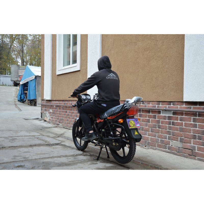 Купить  Мопед MM SIGMA SPORT 50 (VRX) (Сигма спорт)  50сс; колеса диск/барабан,  2.75-18" / 3.00-18", 4х КПП (шт) 01250 (MM купить с доставкой по Москве и России, цена, технические характеристики, комплектация фото  - motoserp.ru