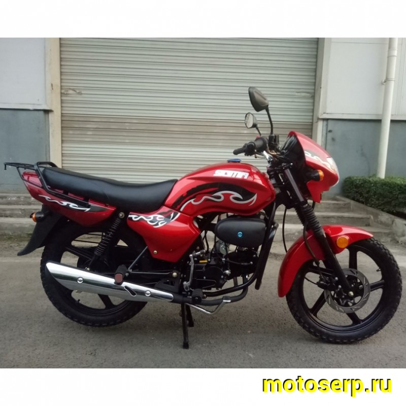 Купить  Мопед MM SIGMA SPORT 50 (VRX) (Сигма спорт)  50сс; колеса диск/барабан,  2.75-18" / 3.00-18", 4х КПП (шт) 01250 (MM купить с доставкой по Москве и России, цена, технические характеристики, комплектация фото  - motoserp.ru