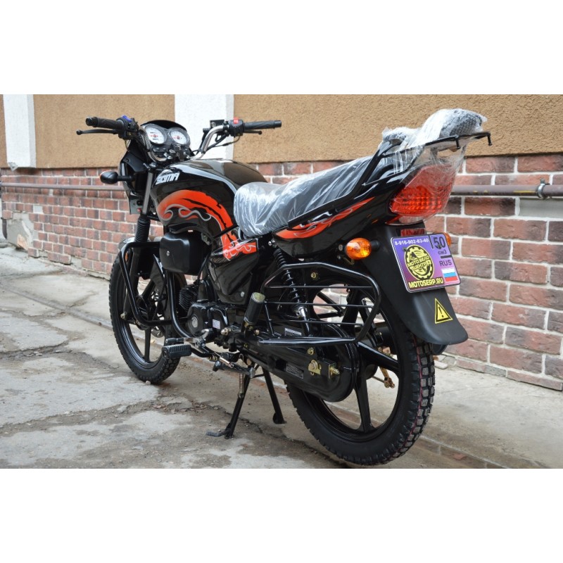 Купить  Мопед MM SIGMA SPORT 50 (VRX) (Сигма спорт)  50сс; колеса диск/барабан,  2.75-18" / 3.00-18", 4х КПП (шт) 01250 (MM купить с доставкой по Москве и России, цена, технические характеристики, комплектация фото  - motoserp.ru