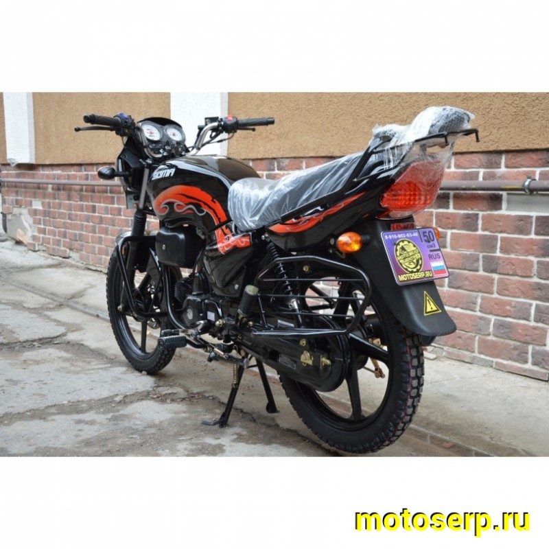 Купить  Мопед MM SIGMA SPORT 50 (VRX) (Сигма спорт)  50сс; колеса диск/барабан,  2.75-18" / 3.00-18", 4х КПП (шт) 01250 (MM купить с доставкой по Москве и России, цена, технические характеристики, комплектация фото  - motoserp.ru