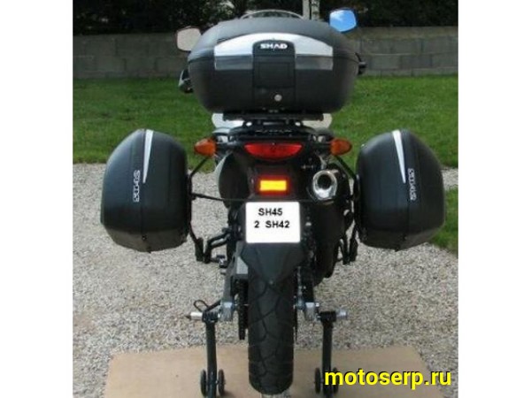 Купить  Кофры боковые пластик Shad SH42 2шт (42л 55*40*28) (комп) (SM 634-4373 купить с доставкой по Москве и России, цена, технические характеристики, комплектация фото  - motoserp.ru