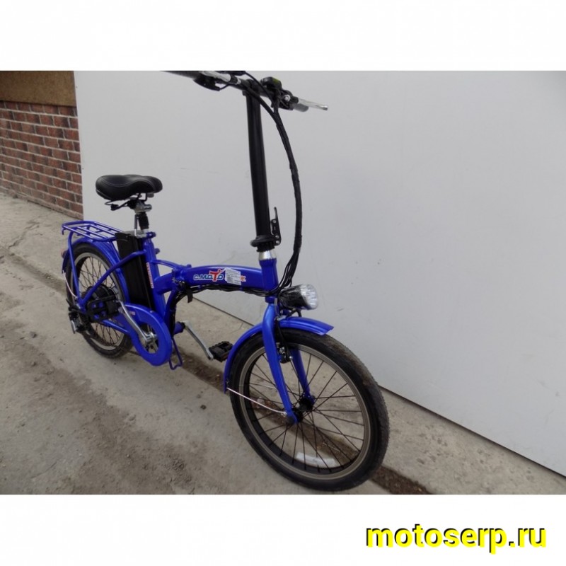 Купить  ====Электровелосипед 20" 250 Вт C.MOTO E.F.M складная рама, съёмная Li-ion батарея, адаптер 220В  (шт) (C-MOTO купить с доставкой по Москве и России, цена, технические характеристики, комплектация фото  - motoserp.ru