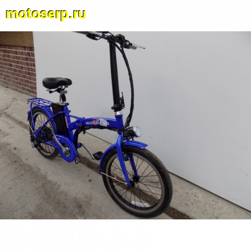 Купить  ====Электровелосипед 20" 250 Вт C.MOTO E.F.M складная рама, съёмная Li-ion батарея, адаптер 220В  (шт) (C-MOTO купить с доставкой по Москве и России, цена, технические характеристики, комплектация фото  - motoserp.ru