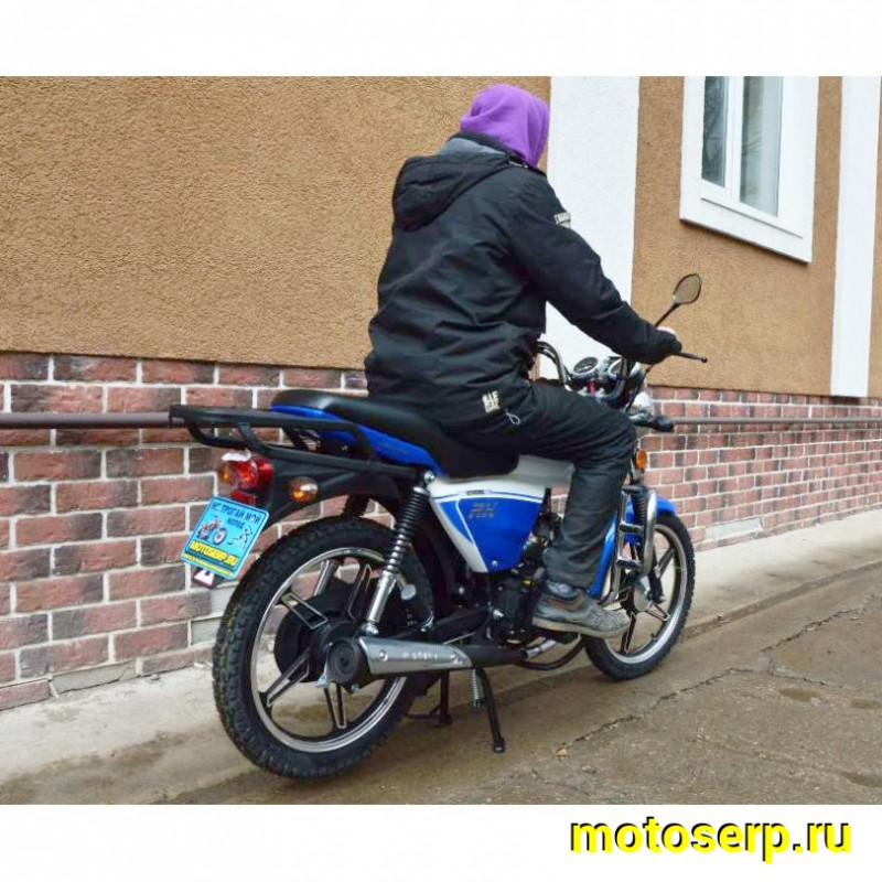 Купить  Мопед VMC RIVA-II RX 50 NEW увелич. мощность (Венто Рива эр икс 50) 4Т; 50cc;  колеса 17"литые; 4пер, эл. старт;  хром. тахом (шт) 0125 (Vento купить с доставкой по Москве и России, цена, технические характеристики, комплектация фото  - motoserp.ru