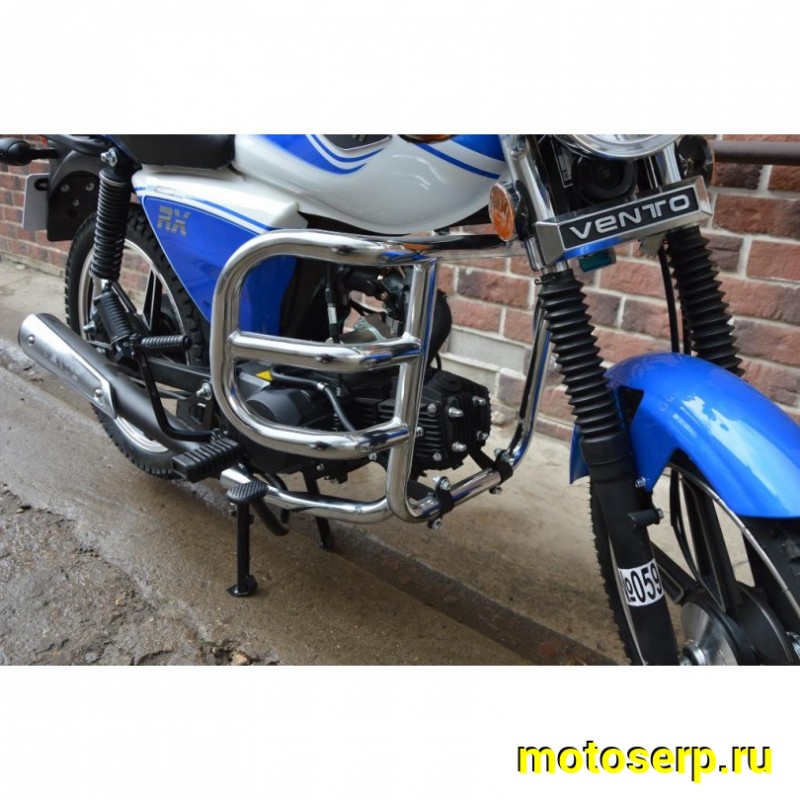 Купить  Мопед VMC RIVA-II RX 50 NEW увелич. мощность (Венто Рива эр икс 50) 4Т; 50cc;  колеса 17"литые; 4пер, эл. старт;  хром. тахом (шт) 0125 (Vento купить с доставкой по Москве и России, цена, технические характеристики, комплектация фото  - motoserp.ru