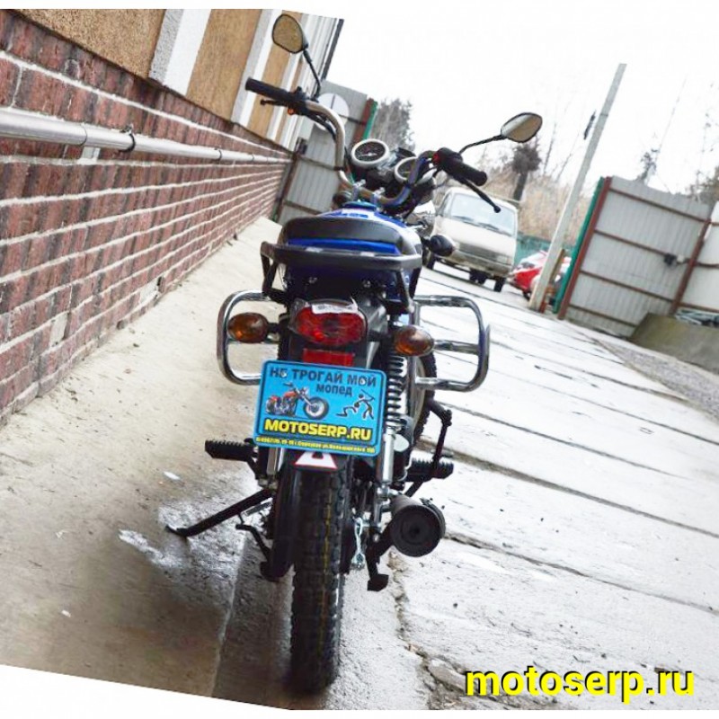 Купить  Мопед VMC RIVA-II RX 50 NEW увелич. мощность (Венто Рива эр икс 50) 4Т; 50cc;  колеса 17"литые; 4пер, эл. старт;  хром. тахом (шт) 0125 (Vento купить с доставкой по Москве и России, цена, технические характеристики, комплектация фото  - motoserp.ru