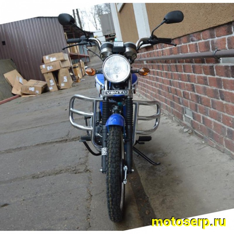 Купить  Мопед VMC RIVA-II RX 50 NEW увелич. мощность (Венто Рива эр икс 50) 4Т; 50cc;  колеса 17"литые; 4пер, эл. старт;  хром. тахом (шт) 0125 (Vento купить с доставкой по Москве и России, цена, технические характеристики, комплектация фото  - motoserp.ru