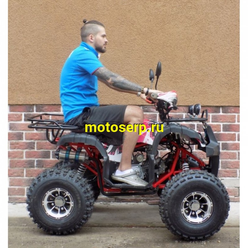 Купить  ====125cc Квадроцикл WELS THUNDER 125 LUX, 125сс, утилит. 9-12 лет, кол.8" литые, автомат, реверс, сигнал с контр. тормоза Диск/диск, и пр. (шт) купить с доставкой по Москве и России, цена, технические характеристики, комплектация фото  - motoserp.ru