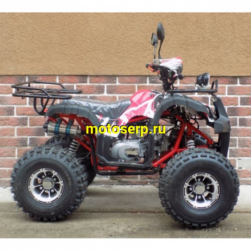 Купить  ====125cc Квадроцикл WELS THUNDER 125 LUX, 125сс, утилит. 9-12 лет, кол.8" литые, автомат, реверс, сигнал с контр. тормоза Диск/диск, и пр. (шт) купить с доставкой по Москве и России, цена, технические характеристики, комплектация фото  - motoserp.ru