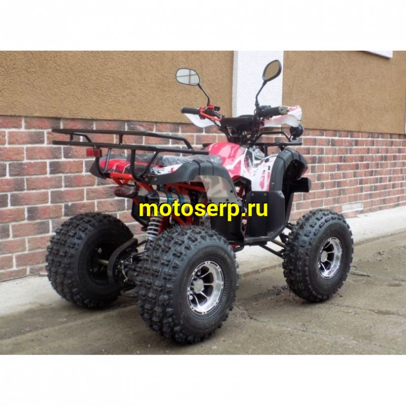 Купить  ====125cc Квадроцикл WELS THUNDER 125 LUX, 125сс, утилит. 9-12 лет, кол.8" литые, автомат, реверс, сигнал с контр. тормоза Диск/диск, и пр. (шт) купить с доставкой по Москве и России, цена, технические характеристики, комплектация фото  - motoserp.ru