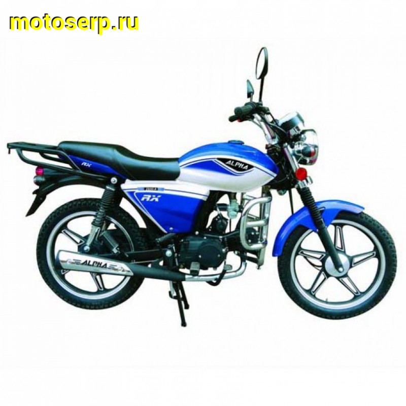 Купить  ====Мопед Motoland Альфа RX11 50/110 (+ЦПГ) зеленый (Альфа эр икс 50/110) 4Т; 50/110cc; колеса 17"литые; 4пер, эл. старт;  хром. тахом (шт) (ML 10013 купить с доставкой по Москве и России, цена, технические характеристики, комплектация фото  - motoserp.ru
