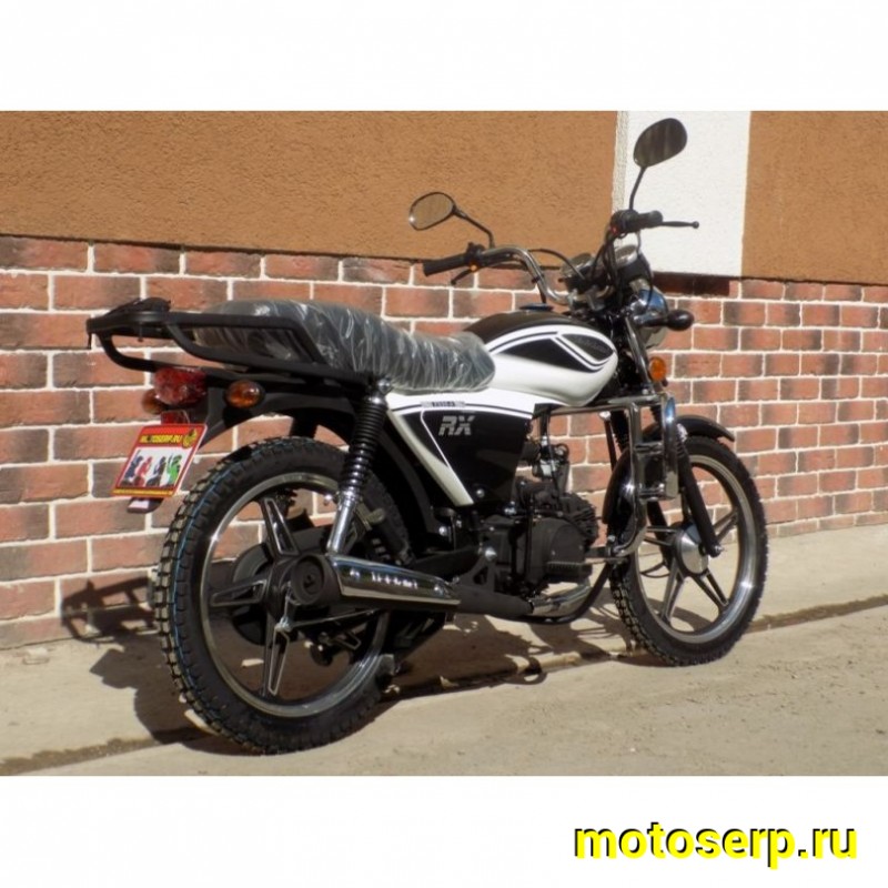 Купить  ====Мопед Motoland Альфа RX11 50/110 (+ЦПГ) зеленый (Альфа эр икс 50/110) 4Т; 50/110cc; колеса 17"литые; 4пер, эл. старт;  хром. тахом (шт) (ML 10013 купить с доставкой по Москве и России, цена, технические характеристики, комплектация фото  - motoserp.ru