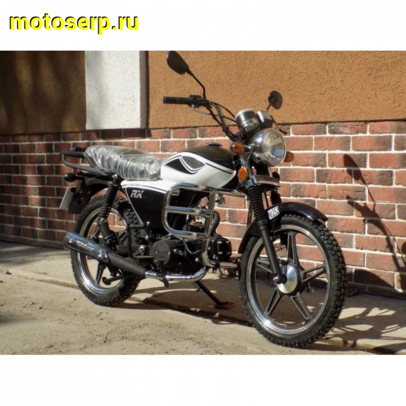 Купить  ====Мопед Motoland Альфа RX11 50/110 (+ЦПГ) зеленый (Альфа эр икс 50/110) 4Т; 50/110cc; колеса 17"литые; 4пер, эл. старт;  хром. тахом (шт) (ML 10013 купить с доставкой по Москве и России, цена, технические характеристики, комплектация фото  - motoserp.ru
