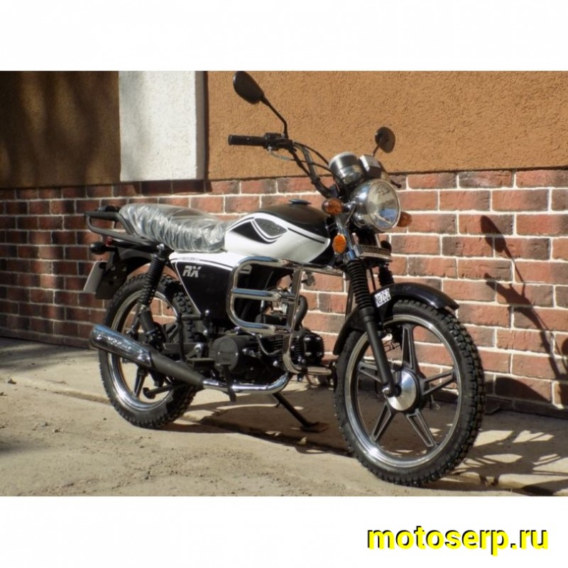 Купить  ====Мопед Motoland Альфа RX11 50/110 (+ЦПГ) зеленый (Альфа эр икс 50/110) 4Т; 50/110cc; колеса 17"литые; 4пер, эл. старт;  хром. тахом (шт) (ML 10013 купить с доставкой по Москве и России, цена, технические характеристики, комплектация фото  - motoserp.ru