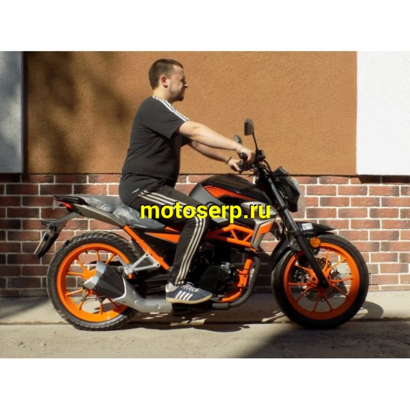 Купить  ====Мотоцикл ММ NITRO 200 (Нитро 200) NAKED 4Т, возд.охл, диск торм. (шт) купить с доставкой по Москве и России, цена, технические характеристики, комплектация фото  - motoserp.ru