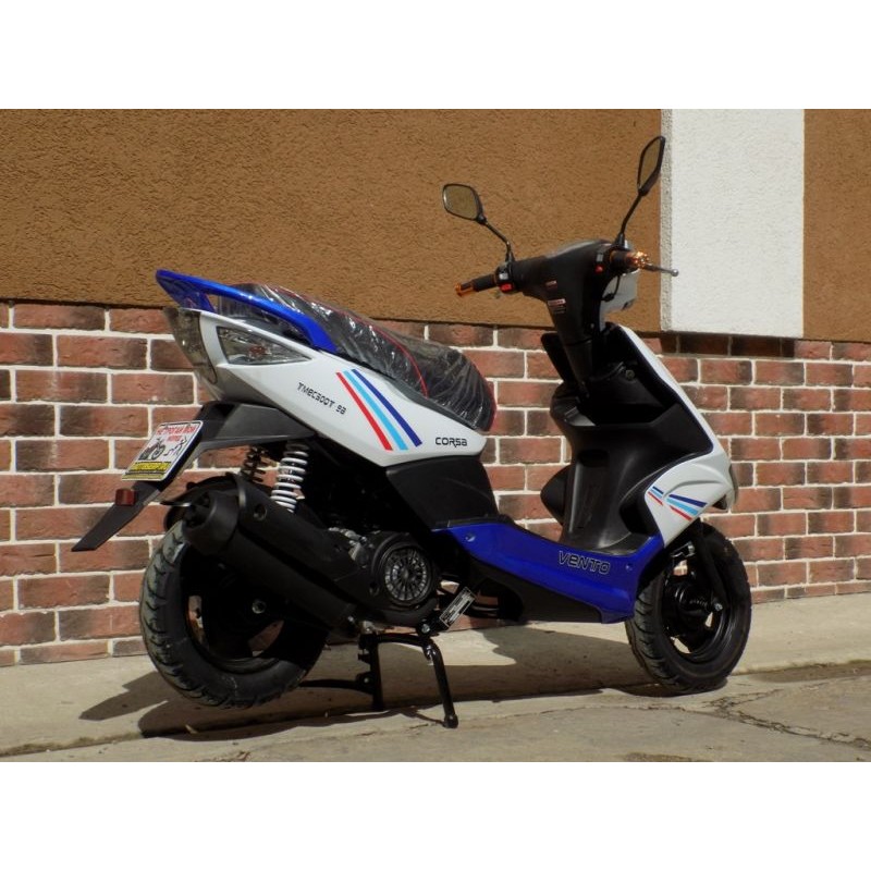 Купить  Скутер VMC CORSA (Венто Корса) 50 cc; 1,5 местный, 4Т, возд. охлажд., диск/барабан, кол. 10/10 (шт) 01500 (Vento купить с доставкой по Москве и России, цена, технические характеристики, комплектация фото  - motoserp.ru